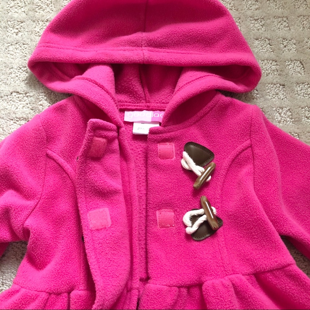 Fleece Jacket with Toggles - Picture 2 of 3
